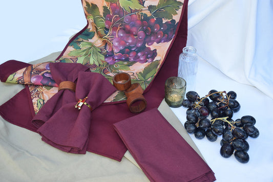 Burgundy Grape Tablescaping Kit My Store