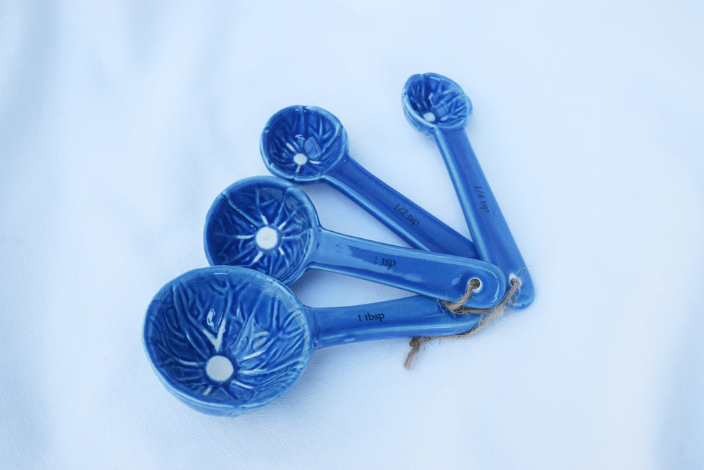 Blue Cabbage Measuring Spoons My Store