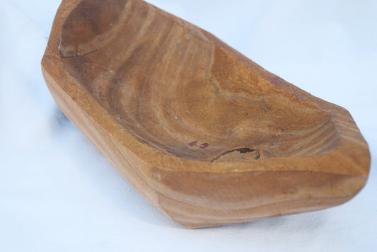 Mango Wood Serving Boat My Store