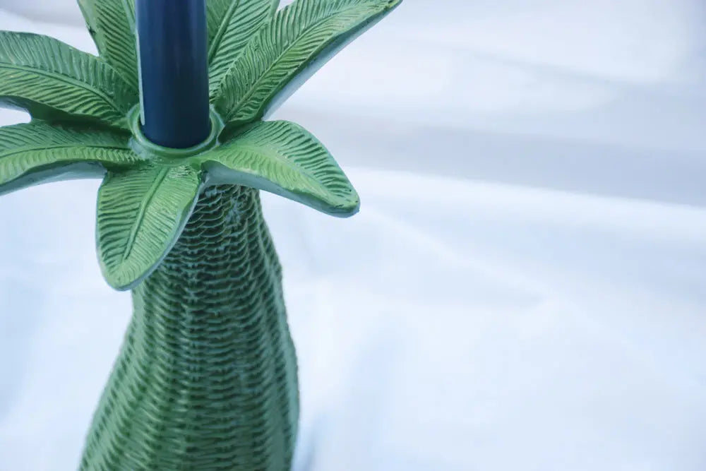 Green Palm Tree Candle Holder My Store