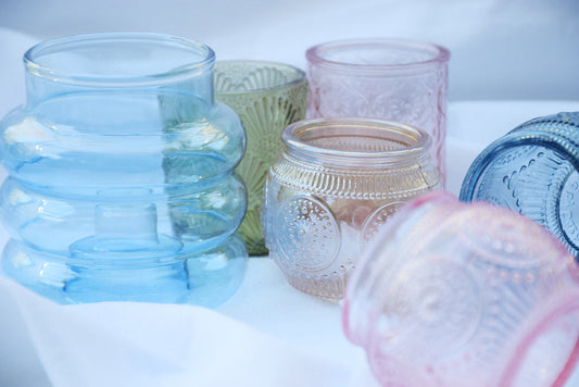 Multi Colour Glass Votive Candleholders/Vases My Store