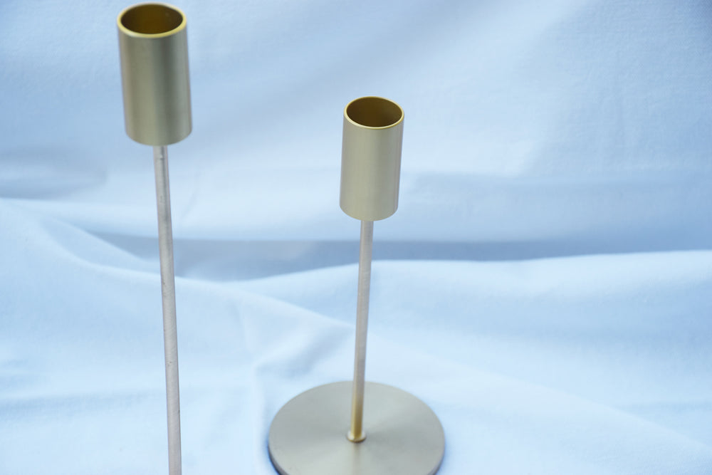 Gold Taper Candle Holders My Store