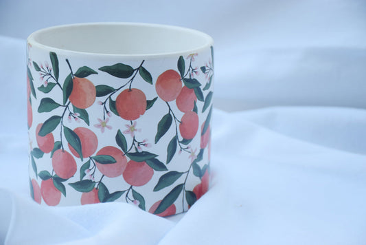 Orange Branch Ceramic Planter/Vase My Store