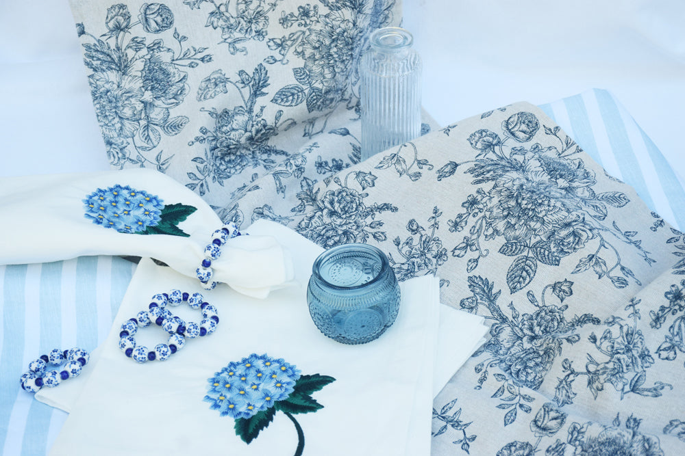 Montauk Blue Hydrangea Tablescaping Kit My Store