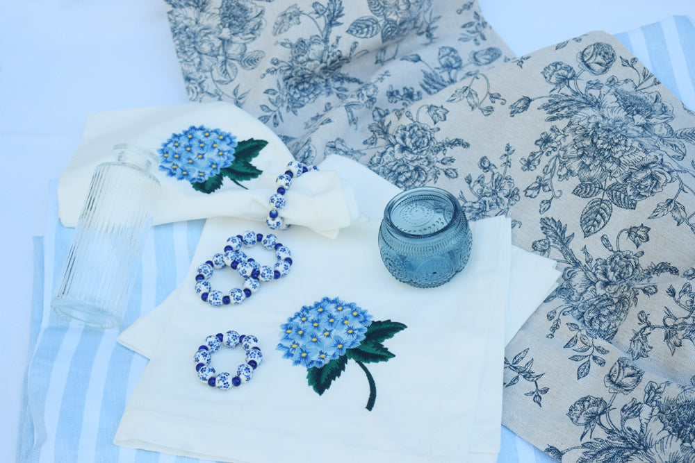 Montauk Blue Hydrangea Tablescaping Kit My Store