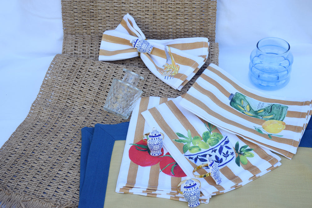 The Mediterranean Long Lunch Tablescaping Kit My Store