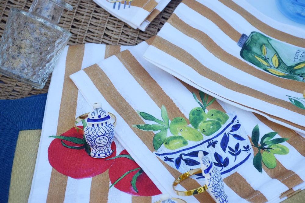 The Mediterranean Long Lunch Tablescaping Kit My Store