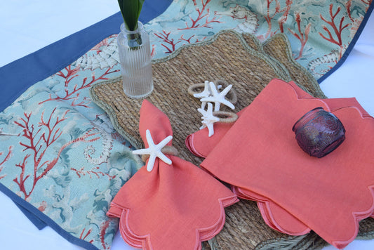 Palm Cove Coral Tablescaping Kit My Store