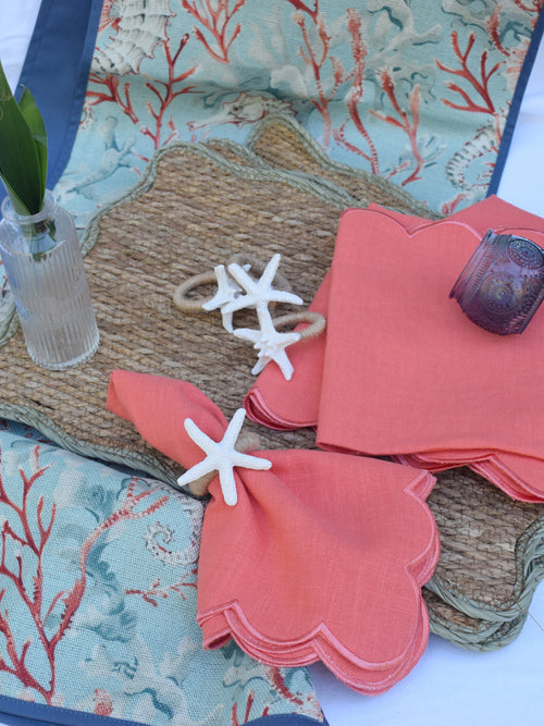Palm Cove Coral Tablescaping Kit My Store