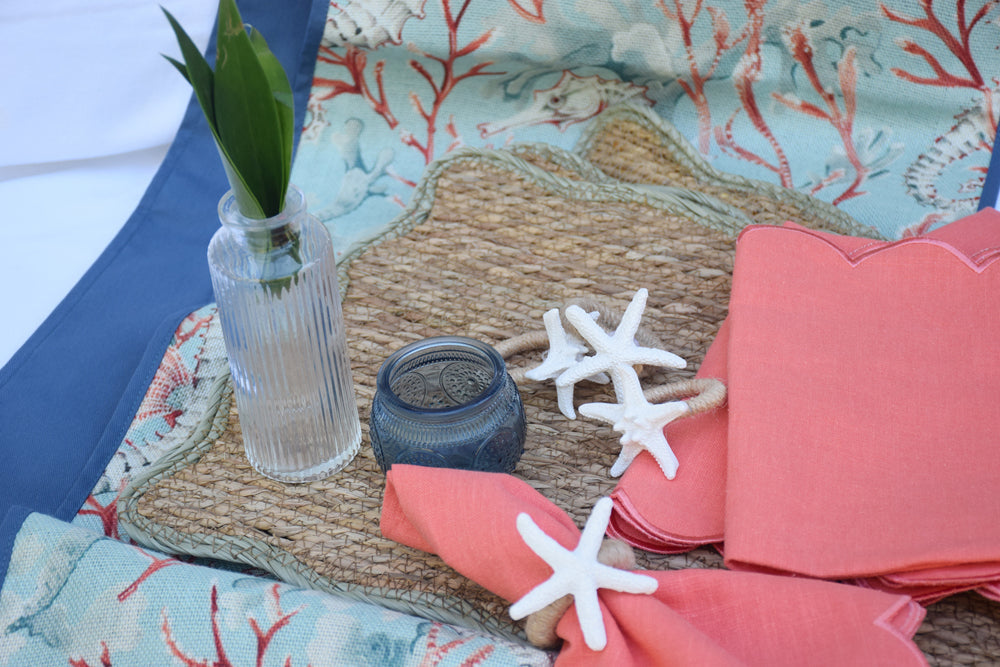 Palm Cove Coral Tablescaping Kit My Store