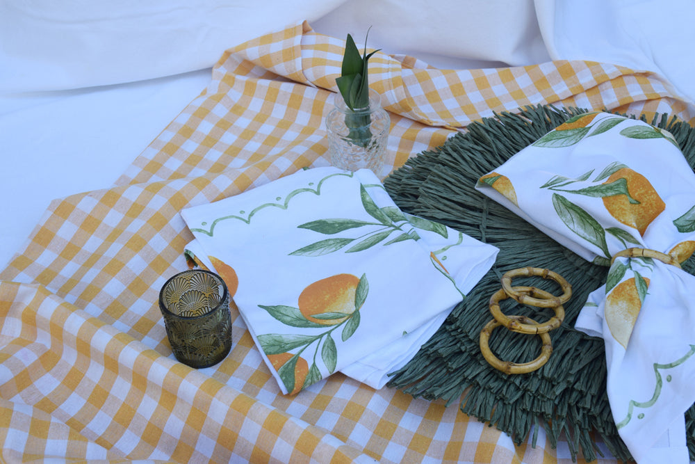 Positano Lemon Branch Tablescaping Kit My Store