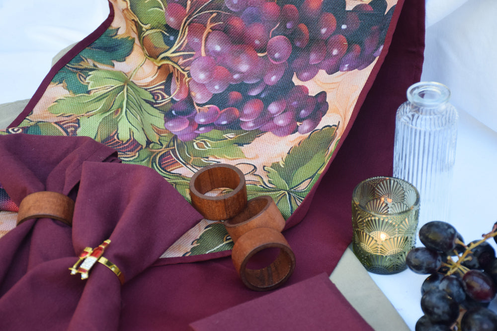 Burgundy Grape Tablescaping Kit My Store