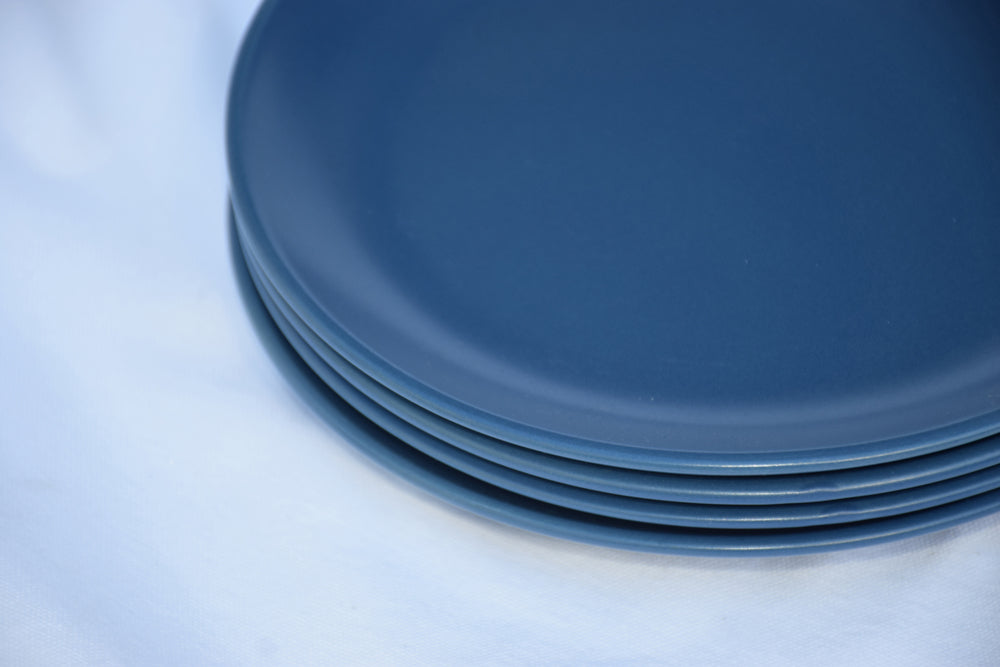 Navy Blue Plates My Store