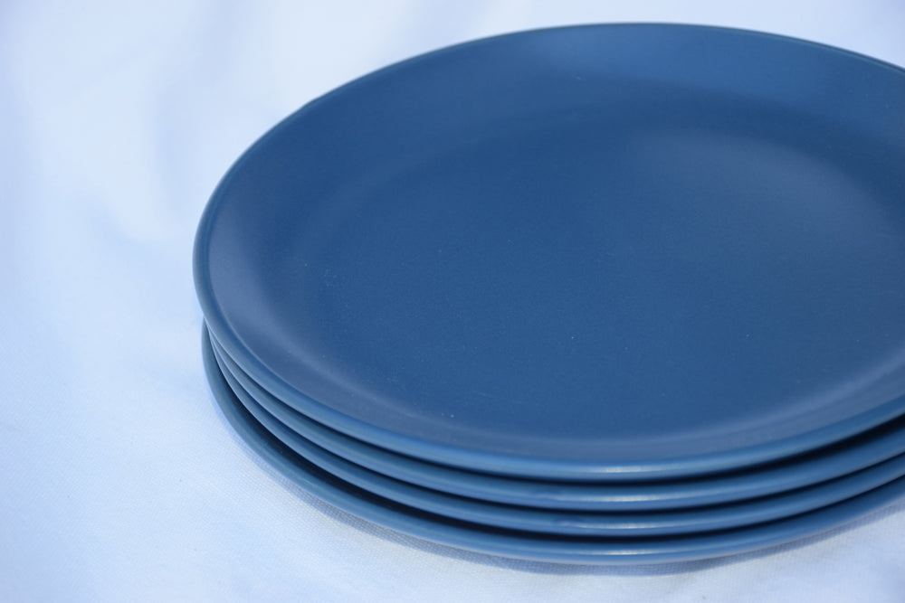 Navy Blue Plates My Store