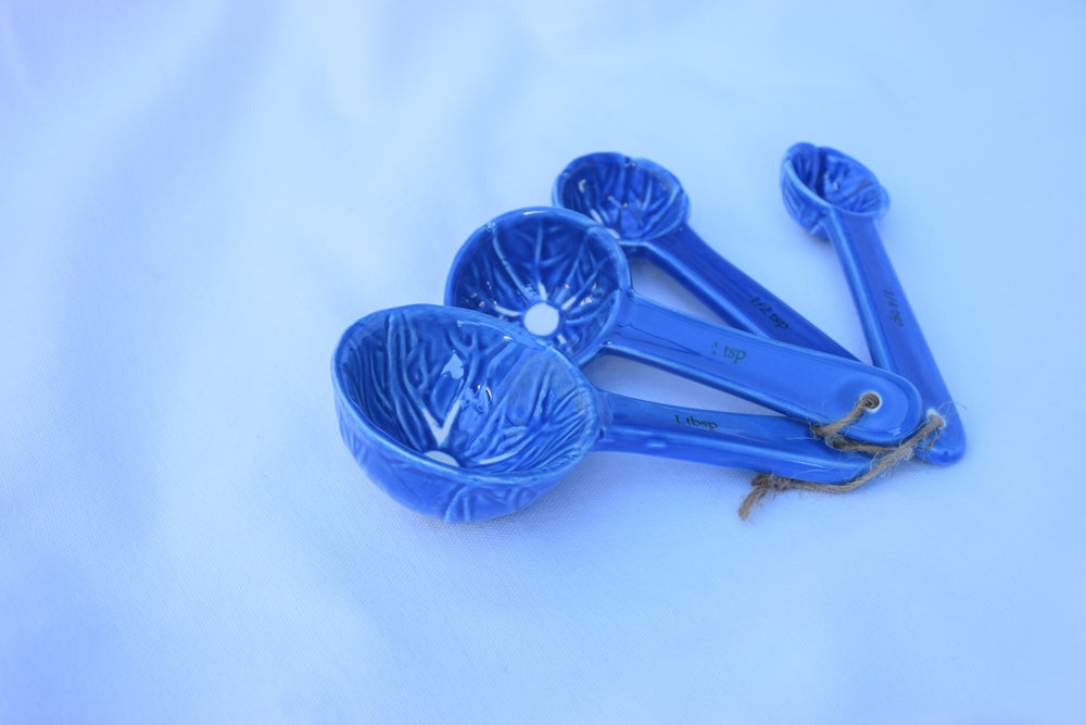 Blue Cabbage Measuring Spoons My Store