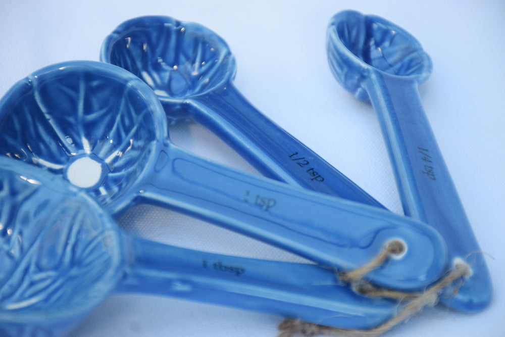 Blue Cabbage Measuring Spoons My Store