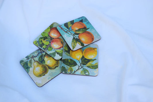 Fruit Orchard Coasters My Store
