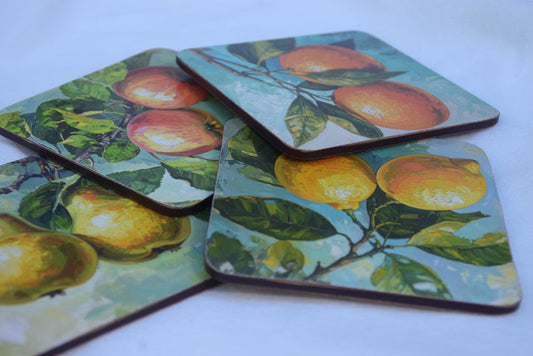 Fruit Orchard Coasters My Store