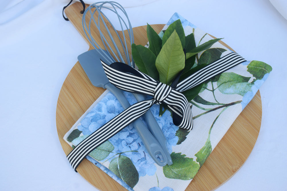 Blue Hydrangea Entertainers Gift Set My Store