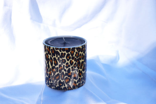 Cheetah Print Candle Holder My Store