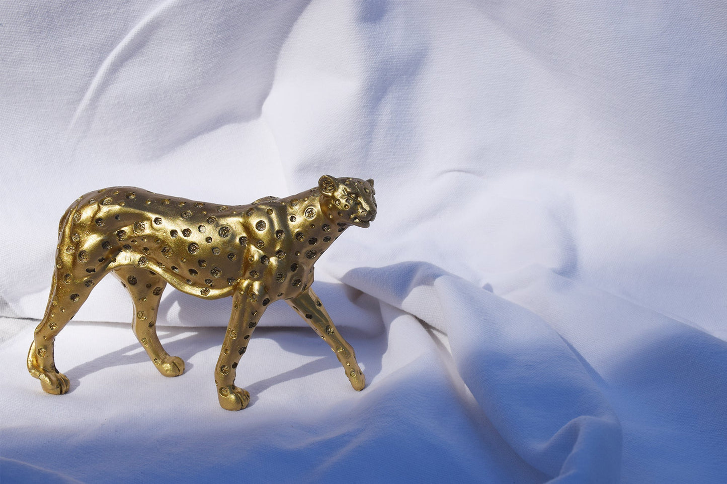 Gold Cheetah Figurine My Store