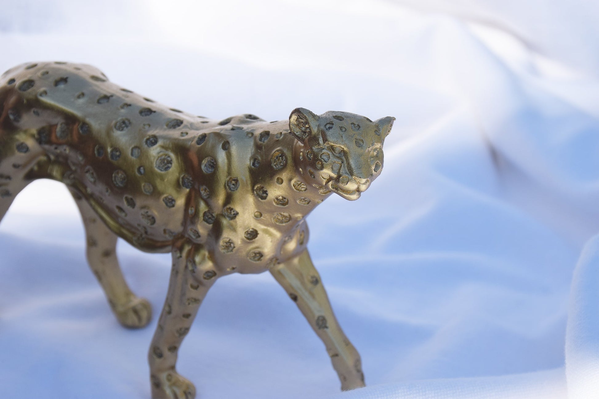 Gold Cheetah Figurine My Store