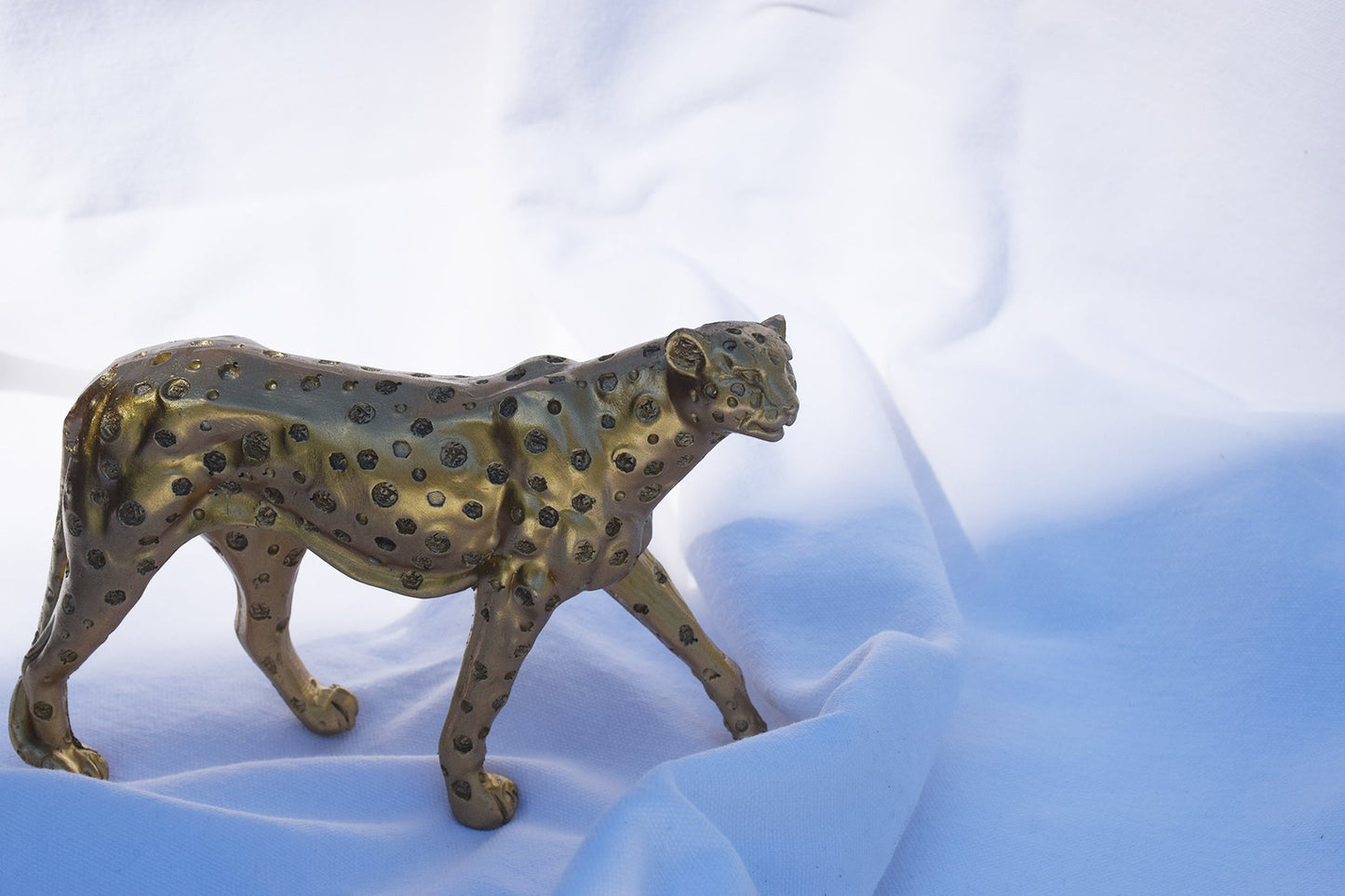 Gold Cheetah Figurine My Store