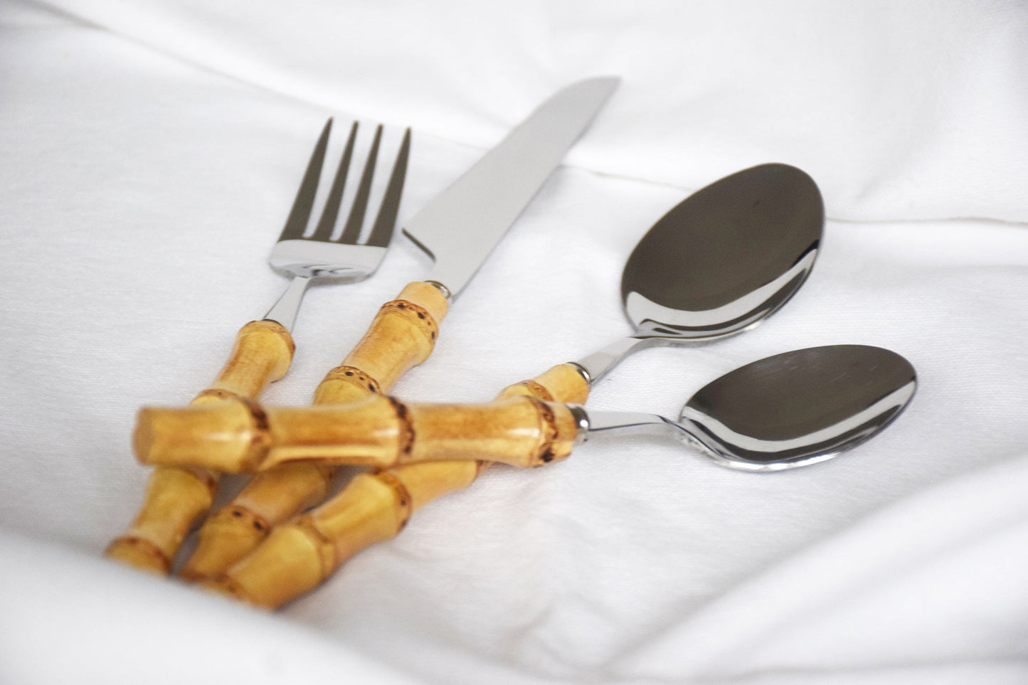 Bamboo Handle Cutlery My Store