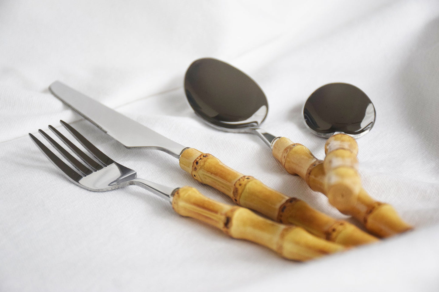 Bamboo Handle Cutlery My Store