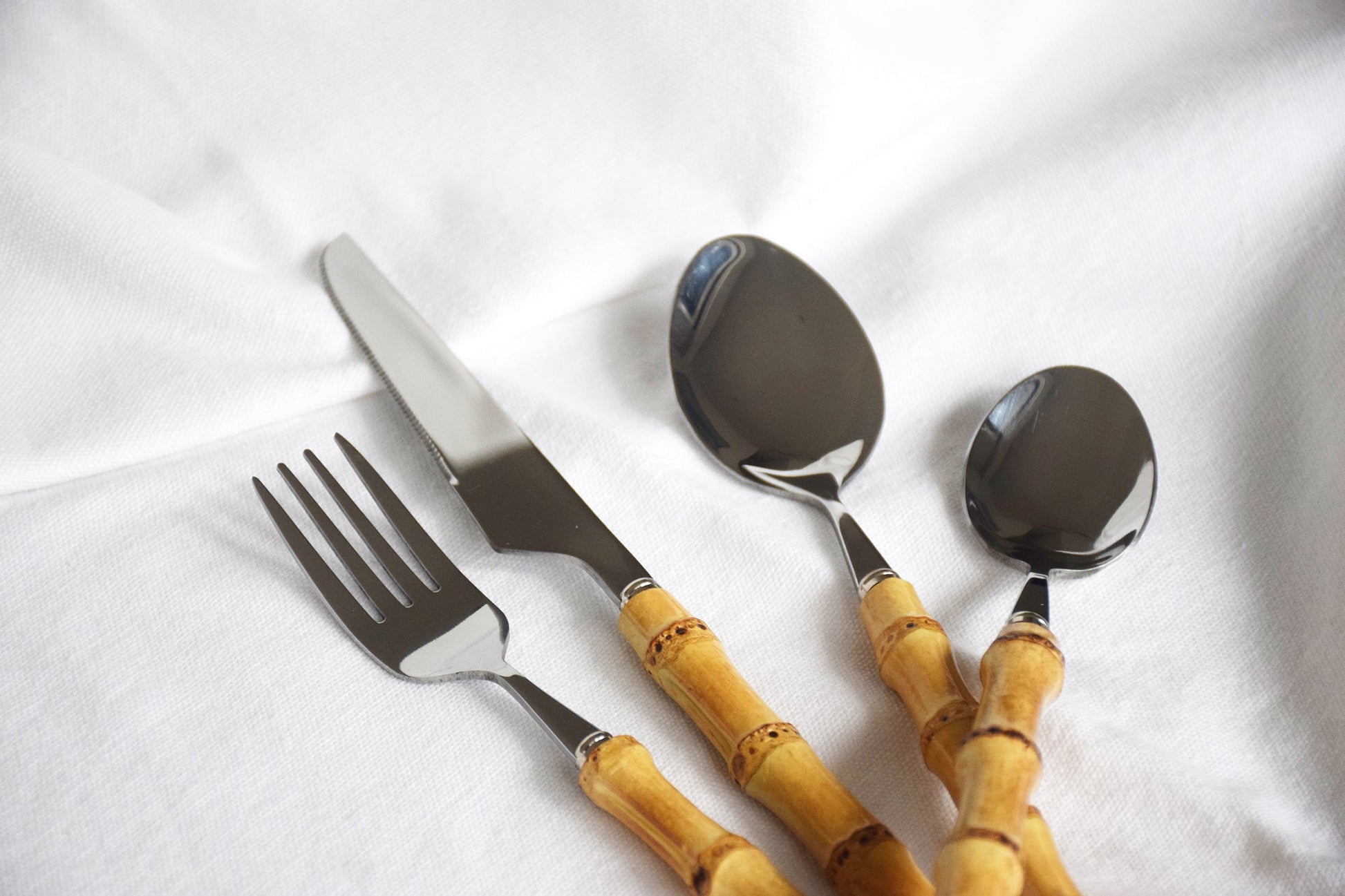Bamboo Handle Cutlery My Store