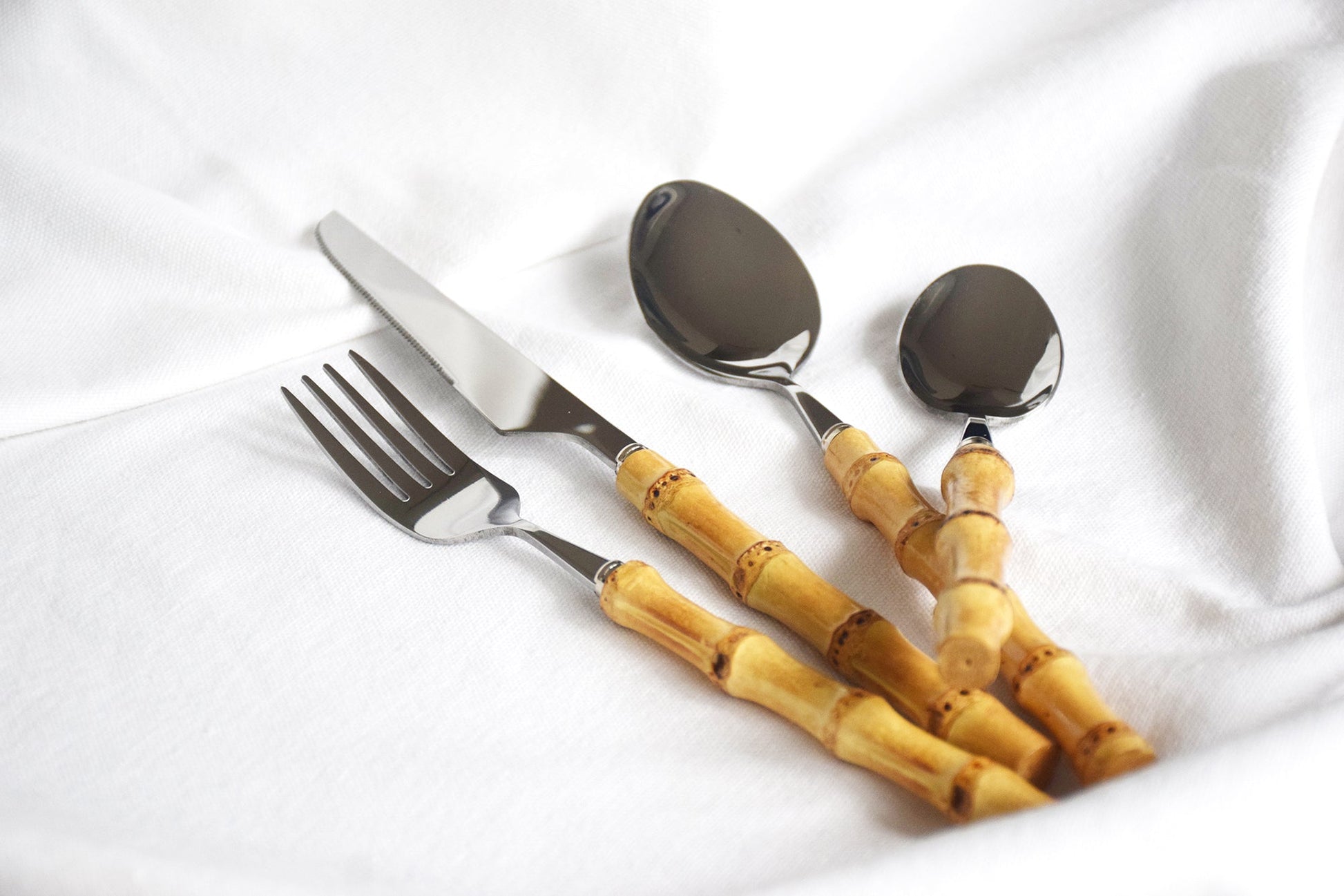 Bamboo Handle Cutlery My Store